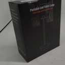 Rechargeable Cordless Table Lamp set of 2, 6000mAh Battery Operated Desk Lamps, Portable LED Touch Lamp Outdoor Camping Lamp 3 Color Stepless Dimming Lamp For Bedroom/Restaurant/Patio (Black)