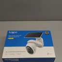 Tapo 4K Outdoor Pan/Tilt Wireless Security Camera - Battery with Solar Charging, 360 Motion Track, 24/7 Capture, Person/Vehicle Detection, Subscription-Free Local Storage or Optional Cloud, C660 KIT