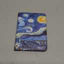 BOZHUORUI Stand Case for Older 6" Kindle Paperwhite 5th/6th/7th/10th Generation e-Reader (2012-2018 Release) - PU Leather Sleeve Cover with Two Hand Straps & Auto Sleep/Wake (Starry Sky)