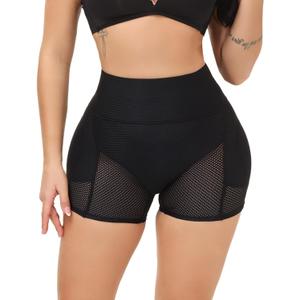 Women's Hip Pads Shapewear Padded Underwear Shaping Thigh Shorts Dip Enhancer Butt Lifter (0-2)