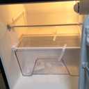 Walsh Compact Refrigerator, Dual Door Fridge, Adjustable Mechanical Thermostat with Freezer, Reversible Doors, 3.1 Cu.Ft, Black