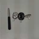 Oversized Back Scratcher with 3 Detachable Heads, Stocking Stuffers for Men & Women, Extendable 30" Handle with Spikes, Rake & Bear Claw Heads (Classic Black)