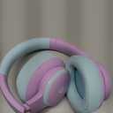 iClever BTH26 Active Noise Cancelling Headphones for Kids, 60H Play Time, Safe Volume 80dBA, Type C Fast Charging, Bluetooth5.4, Kids Bluetooth Headphones with Mic AUX Cord for iPad Airplane, Purple