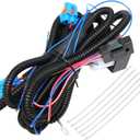 ATUOTPO Fog Light Wiring Harness Kit Replacement Fit for Chevy Silverado 1500 2500 3500 1500HD 2500HD 3500HD 2003 2004 2005 2006 (2007 Classic) Fog Lamp