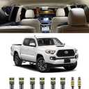Tacoma Interior LED Lights Kit, 10pcs Super Bright White LED Replacement Bulbs with Install Tool for Toyota Tacoma 2005-2022
