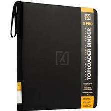 premium leather binder TOPLOADER BINDER