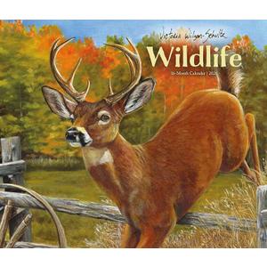 Carousel Calendars, Wildlife 2026 Deluxe Wall Calendar by Victoria Schultz, 14' X 24', 12-Month Calendar with Stapled Binding