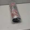 Smiry Front Door Mat Outside Entrance, Heavy Duty Sturdy Natural Rubber Doormat, Trap Dirt and Moisture, Easy Clean Low Profile Mats for Indoor Outdoor Entry, Grid Geometric (29.5x17, Wine Red)