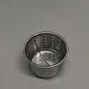 Kitchen Sink Drain Basket Only, 3-inch Basket for Kitchen Sink Strainer Replacement, Deep Cup with Handle, SUS 304 Stainless Steel