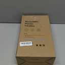 NETANY Plastic 50 Oz Water Carafe with Flip Top Lid, Set of 2 Square Base Juice Containers, Clear Plastic Pitcher - for Water, Iced Tea, Juice, Beverage, Cold Brew and Mimosa Bar - HAND WASH ONLY