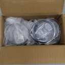 4 PCS 20 Ounce Tumbler Lid For Skinny Tumbler Lid Replacement,Splash Resistant Silicone Sliding Cup Covers for 2.64 IN Mouth Tumbler Cooler (20 oz Tumbler Lids X 4pcs) (12)