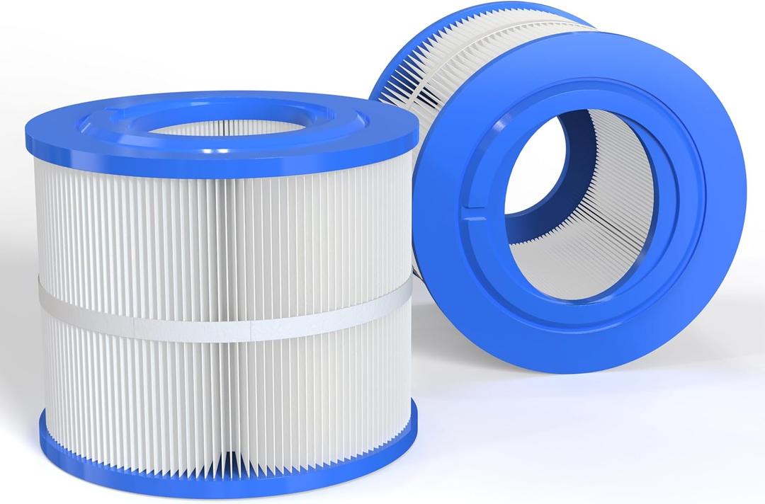 ROYOR Wellspring 10-00282 Bullfrog Filter - Spa Filter Replacement Cartridge Compatible with Bullfrog SPA Filter, Spa Hot Tub Filter Replacement for Pleatco PBF40, 2 Packs