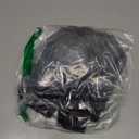 Truform 20-30 mmHg Compression Stockings for Men and Women, Thigh High Length, Dot-Top, Open Toe, Black, 2X-Large