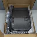 GiftGo Retro Dresser with Fabric Drawers Boho Mandala Flower Chest of Drawers Narrow Storage Tower for Small Spaces Gaps Bedroom Beautiful Nightstand Living Room Table (Mandala, 5 Drawers)