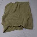 Amazon Basics Chunky Cable Knit Throw Blanket for Couch, Sofa, Bed, Lightweight Soft Cozy, Sage Green, 50"x 60"