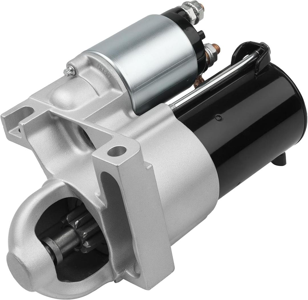 New Starter Compatible with 99-03 Chevrolet S10 2.2L, 00-05 Impala 3.4L, 97-03 Malibu 3.1L, 97-01 Lumina 3.1L, 99-03 GMC Sonoma 2.2L, 01-05 Pontiac Aztek Grand Prix Am 3.4L, 97-05 Buick Century 6491N