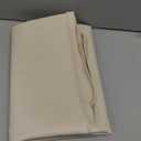 Large Cat Litter Mat 34"x22", Cat Litter Trapping Mat For Litter Box, Silicone Pet Feeding Mat With Raised Edges Waterproof, Beige