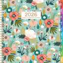 2026 Planner - 2026 Planner Weekly and Monthly, Jan.2026-Dec.2026, 8.5''x11'', Large Daily Blocks to Write, Weekly Monthly Planners with Colorful Tabs, Inner Pocket