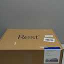 REST Evercool Cooling Comforter, Full/Queen, Blanket for Hot Sleepers, All Season Bedding to Keep Cool for Night Sweats, Breathable Lightweight Blanket, 90"x90" Inches, Cool Gray