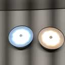 Philips Cordless Table Lamp, Portable Outdoor LED Desk Light,Rechargeable Battery Operated, 2 Adjustable Height, Touch Control & 3 Color Stepless Dimming, Waterproof Lamps for Restaurant/Bedroom (Black)