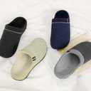 ERGOfoot Orthotic Slippers with Arch Support, Ideal for Plantar Fasciitis, Flat Feet, Heel Pain Relief, Slip on Clog Indoor Outdoor House Shoes with Anti-Skid Rubber Sole (9 Women/8 Men, Grey)