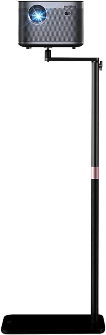 Projector Stand Adjustable Height 16 to 48 Inch Universal Projector Ceiling Mount 360 Degree Rotation Compatible with XGIMI, VANKYO, Jinhoo, AuKing