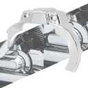 Motorcycle Transmission Cover Fit For Harley Softail 2018-2024 (Excludes Fat Boy Breakout FXDR) (Chrome)