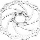 Brake Rotor 160mm Brake Disc Freewheel Threaded Hubs Disc Brake 6 Bolt Floating Disc Brake Rotor