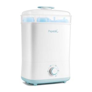 Papablic Baby Bottle Sterilizer and Dryer, Esterilizador De Biberones, Electric Steam Sterilizer for Baby Bottles, Pacifiers, and Pump Parts, Large Capacity 10 Bottle, Fast Sanitizes and Dries Bottles