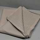 Dog Food Mat, Extra Large 50" x 35" Silicone Pet Feeding Mat with Raised Edge Pet Placemat for Small, Medium, and Large Pets Non-Slip, Easy to Clean (Khaki)