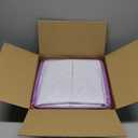 6 Pack 11 Inch Cube Storage Bins Canvas Foldable Storage Cubes with Sturdy Leather Handles Multipurpose Baskets for Closet Toys Clothes Room Decor (Bright)