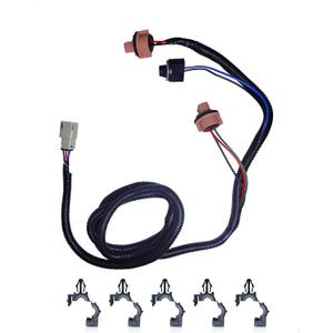 Passenger Side Rear Right Tail Lamp Wiring Harness Compatible with 2016-2019 Chevrolet Silverado 1500/2500 HD/3500 HD, GMC Sierra 1500/2500 HD/3500 HD Replacement for 23295977