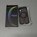 TORRAS Magnetic 360Stand Case for iPhone 16 Case, [Full Camera Protection] [Fit for MagSafe][16FT Mil-Grade Drop Protection] Slim Frosted Case for 16 iPhone Phone Case with Kickstand (6.1"), Black