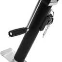 Lift Swivel Trailer Jack - Trailer Jack Stand, Swivel Jack Stand, Excavator Jack Stand/Support Leg, Caravan Side Winder Trailer Lift + Support Jack Leg 1000kg W/Hand Crank for Caravans