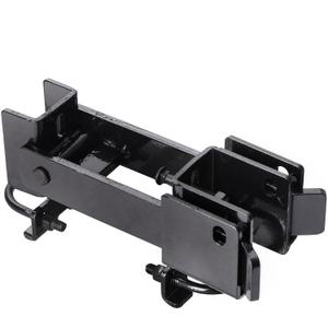 Chain Link Fence Lock Double Gate Latch for 1-5/8" or 2" Frame - Commercial Strong Arm Double Gate Latchs for Metal Gates, Black