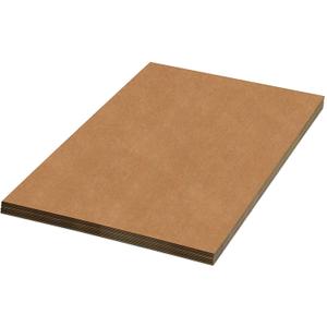 AVIDITI Corrugated Cardboard Sheets 24" x 60" (5 Pack) Large Card Board for Layer Separation Packaging Mailing Shipping Packing, and Protecting Products from Forklift Damage - 5 Pack