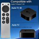 Replacement for Apple TV Remote,for Apple 4K/ Gen 1 2 3 4/ HD,A2169 A1842 A1625 A1427 A1469 A1378 A1218