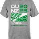 Outerstuff Mens FIFA World Cup Graphic Short Sleeve Tee, Nigeria, Multicolor, Medium