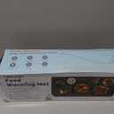 Warming Mat For Food Extra Large 36"x16" 580W Food Warmer Chafing Dishes for Buffet,Food Warming Mat,Food Warmers for Parties Buffet,Portable Heating Pad 6 Level Temp 6 Hour Timer (Plus Grey)