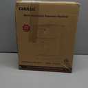 CHULUX Slim Espresso Machine with Milk Frother Steam Wand, 20 Bar Professional Italian Pump Espresso Coffee Machine for Home Cappuccino & Latte Maker, Silver