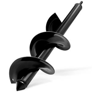 4 x 16 Inch Auger Drill Bit for PlantingGarden Spiral Hole Drill Planter for Bulbs, Bedding Plants & Umbrella Holes|3/8" Hex Drive|The Ultimate Bulb Planter Tool for Cordless Drill