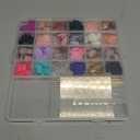 FANDAMEI Press on Nails, 24 Colors 576PCS Press on Nails Short Square Matte Glossy. Glitter Nails Short Round. Natural Fit Lightweight Fake Nails Natural for Nail Art