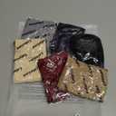 Caterlove Women's High Waisted Seamless Underwear No Show Wave Edge Bikini Panties Full Coverage Hipster 6 Pack (Large)