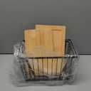 2 Pack Onion and Potato Storage Bins, Stackable Pantry Organizers Storage, Large Wire Storage Basket for Onion, Potato, Fruit, Vegetables