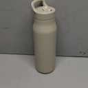 Simple Modern Water Bottle with Straw lid | Insulated Stainless Steel Thermos | Reusable Travel Water Bottles for Gym & Sports | Leak Proof & BPA Free | 34oz, Almond Birch