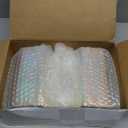 Jetec 12 Pcs Acrylic Display Risers Hexagonal Jewelry Display Stands Perfume Jewelry Showcase Acrylic Jewelry Display Organizer for Collectible Figures Jewelry Display, 6 Sizes (Rainbow Color)