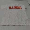 Retro Illinois Orange Tee Vintage Illinois Blue Throwback IL T-Shirt (L)