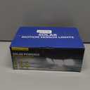 WdtPro Solar Lights Outdoor Motion Sensor, 3500LM Bright Solar Flood Lights Outdoor, Adjustable & Upgrade Glass Panel, Wireless LED Solar Powered Security Spot Lights Waterproof for Yard-2Pack, White