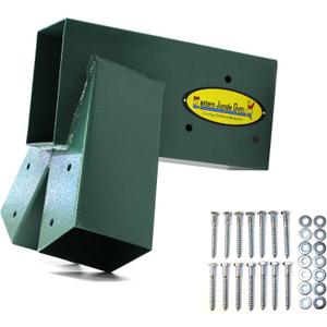 Eastern Jungle Gym Easy 1-2-3 A-Frame Swing Set Bracket Heavy Duty for EZ, Simple Install - DIY Swing Set Parts Green