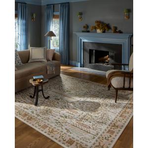 Loloi Rifle Paper Co Canopy Cream 2'-6" x 7'-6" Runner Rug